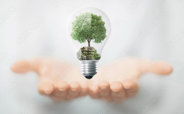 環境方針の使用電力量の削減