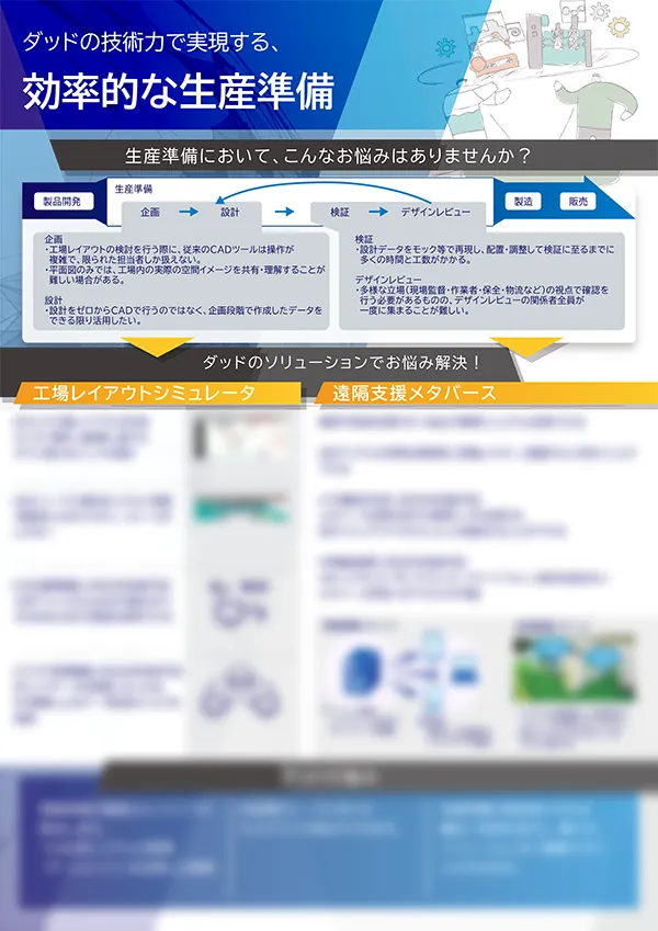 効率的な生産準備